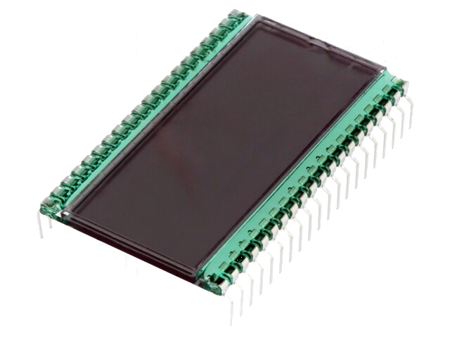 Display: LCD; 7-segment; STN Positive; A.cijfers: 4; -20÷70°C Display: LCD; 7-segment; STN Positive; A.cijfers: 4; -20÷70°C